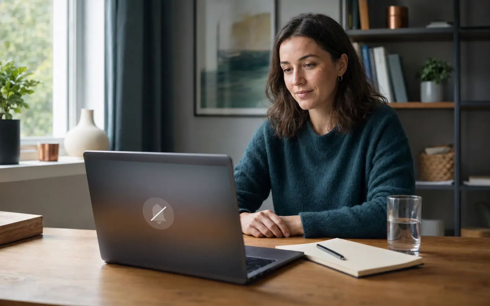 Adult pregătit pentru prima ședință de psihoterapie online